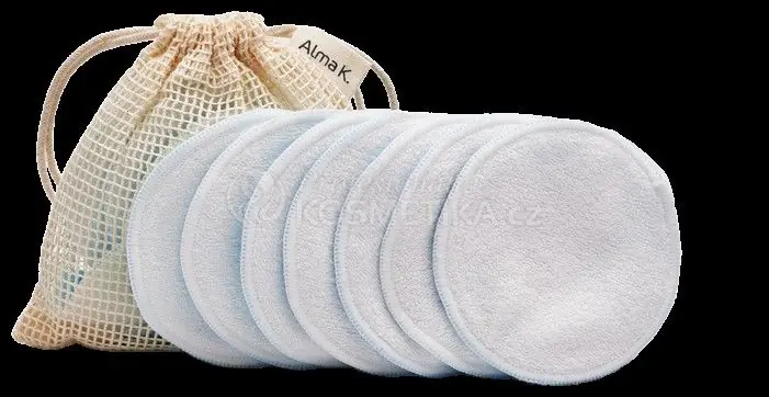 Nová Kolekce Alma K. Purify Reusable Facial Cleanser Pads - Opakovaně použitelné tampony na čištění pleti 7 ks