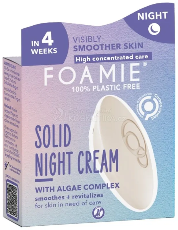 Foamie Night Recovery Night Cream - Tuhý noční krém 35 g Pouze Dnes
