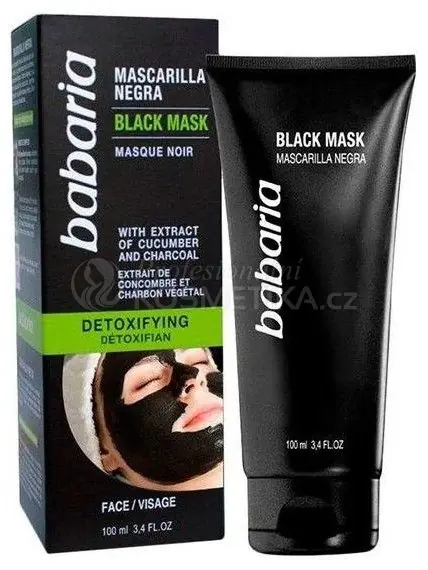Babaria Detoxifying Black Mask - Detoxikační černá maska 100 ml Nakupujte Hned