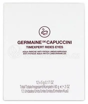 Germaine de Capuccini Timexpert Rides Eyes - Hydrogelová náplast na oči 2 ks Horká Nabídka