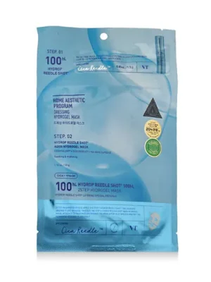 VT Cosmetics Hydrop Reedle Shot 100 hL 2 Step Hydrogel Mask 33 g Must-Have