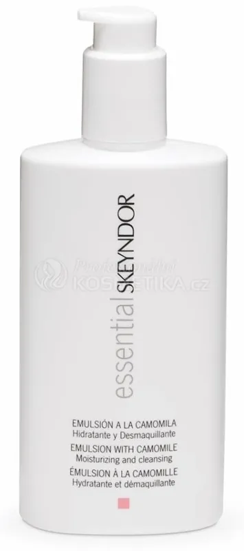 Skeyndor Essential Emulsion With Camomile - Čistící mléko s heřmánkem 250 ml Oblíbený