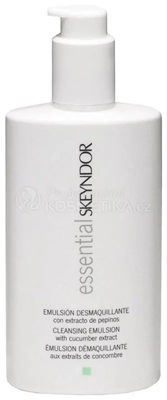 Výprodej Skeyndor Essential Cleansing Emulsion With Cucumber - Čistící mléko s výtažky z okurky 250 ml
