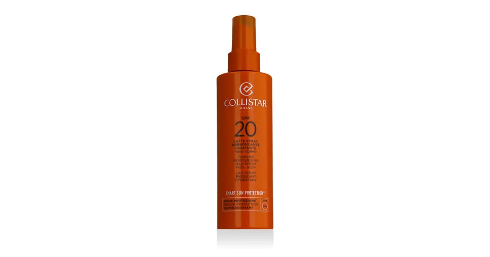 Collistar Smart Sun Protection® Tanning Moisturizing Milk Spray SPF 20 200 ml Značkový