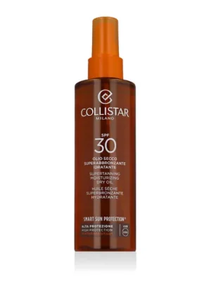 Autentický Collistar Smart Sun Protection® Supertanning Moisturizing Dry Oil SPF 30 200 ml