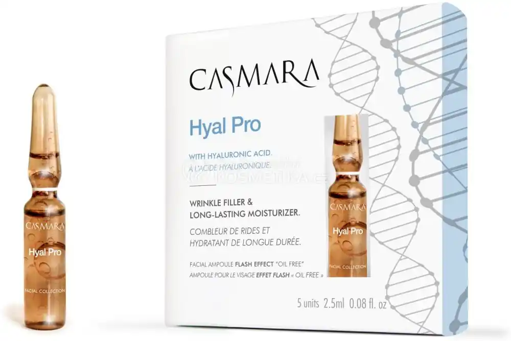 Casmara Ampule Hyal Pro - Ampule pro hydrataci pleti 5 x 2,5 ml Časově Omezené