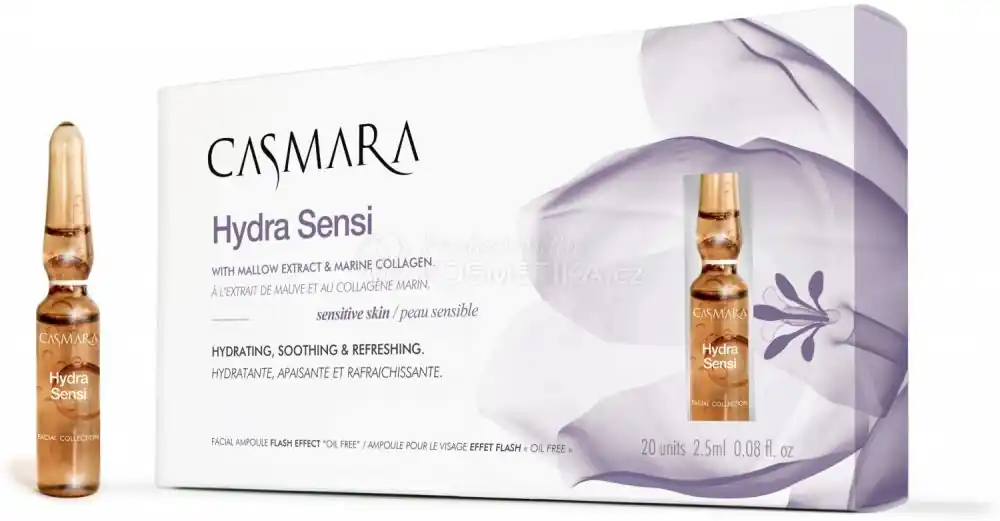 Cenový Hit Casmara Hydra Sensi Ampoule - Ampule pro citlivou pleť 5 x 2,5 ml