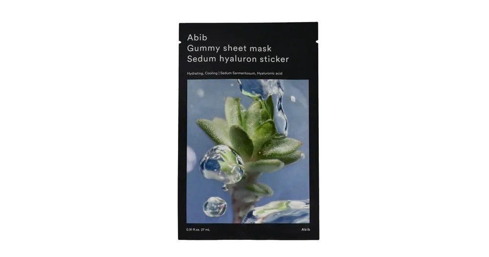 Super Cena Abib Gummy Sheet Mask Sedum Hyaluron Sticker 27 ml
