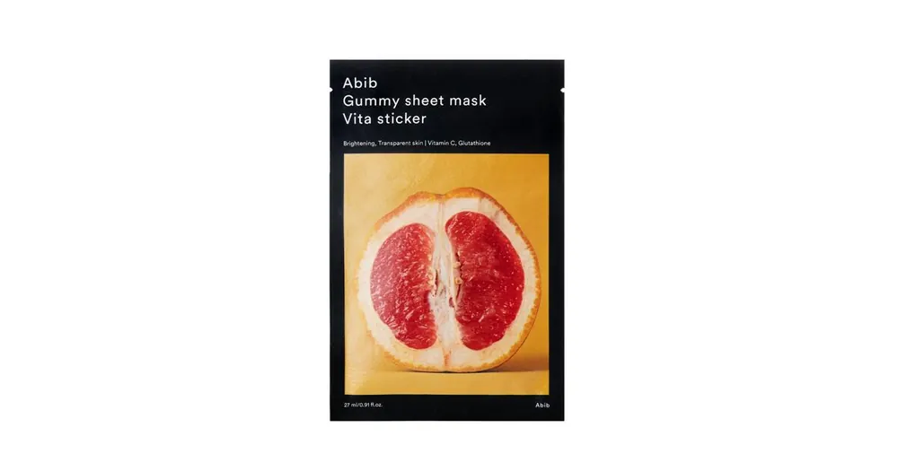 Časově Omezené Abib Gummy Sheet Mask Vita Sticker 27 ml