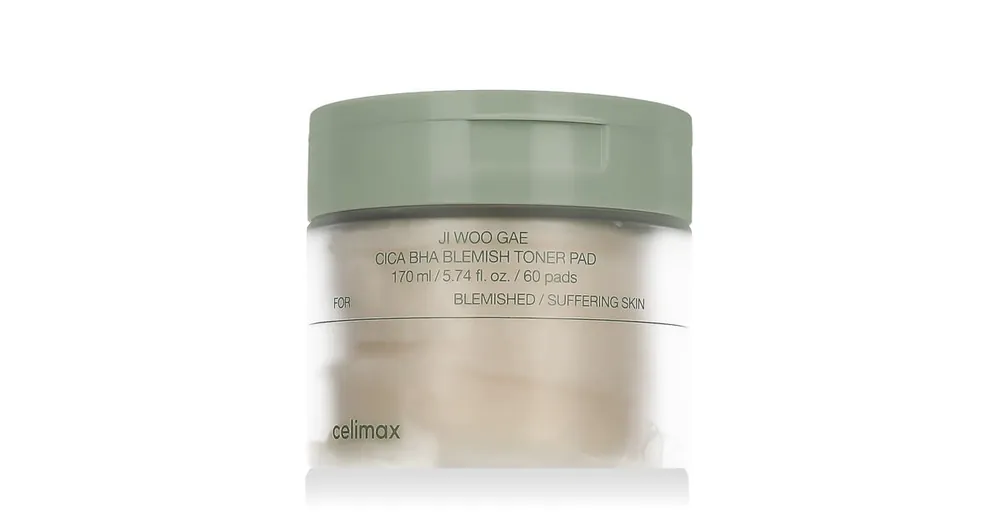 Celimax Ji Woo Gae Cica BHA Blemish Toner Pad 60 ks Cenový Hit