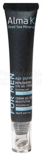 Speciální Cena Alma K. Men Care Replenishing Eye Gel-cream - Vyživující oční gelový krém 20 ml