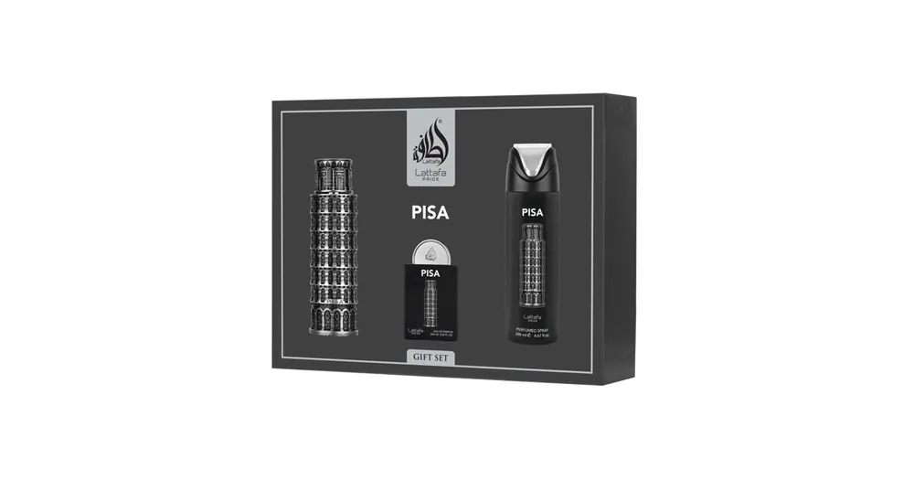 Lattafa Pride Pisa EDP 100 ml + EDP 20 ml + tělový sprej 200 ml UNISEX Nejprodávanější