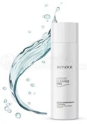 Skeyndor Expert Cleanse Pro Rebalancing Vitamin Essence - Vyrovnávací vitamínová esence 200 ml Značkový