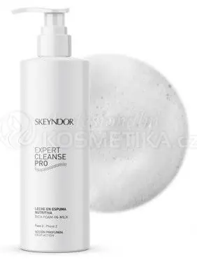 Skeyndor Expert Cleanse Pro Rich Foam-in-milk - Pěnové čistící výživné mléko 200 ml Dokud Zásoby Vydrží