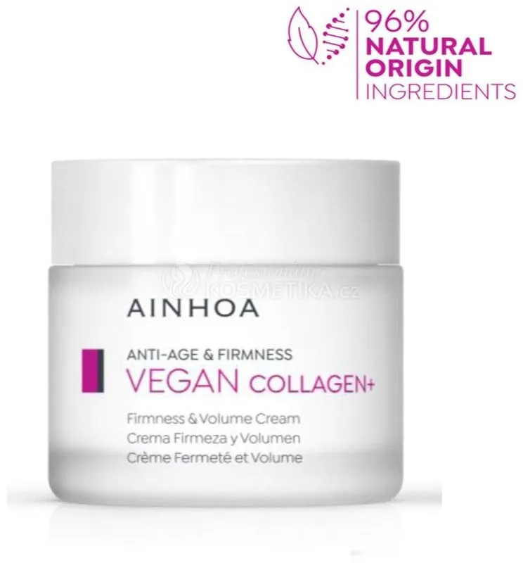 Nejprodávanější Ainhoa Vegan Collagen+ Volume Cream - Krém pro pevnost a objem 50 ml