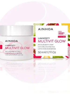 Ainhoa Multivit Glow Multivitamin Rich Cream - Pleťový krém s bohatou texturou pro suchou pleť 50 ml Cenový Hit