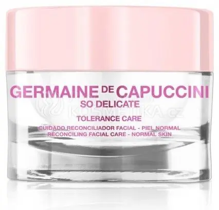 Germaine de Capuccini So Delicate Tolerance Care - Pleťový krém pro normální pleť 50 ml Aktuální