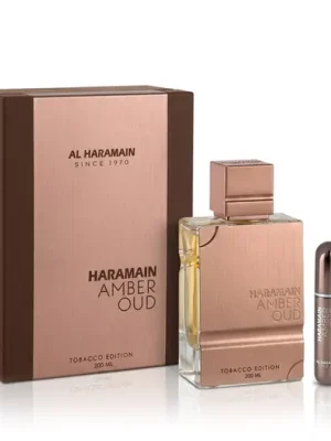 Cenově Výhodný Al Haramain Amber Oud Tobacco Edition EDP 200 ml + kapesní sprej plnitelný UNISEX