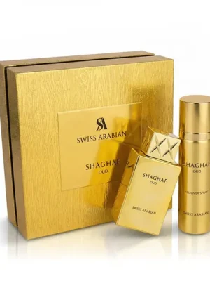 Swiss Arabian Shaghaf Oud EDP 75 ml + tělový sprej 75 ml UNISEX Akce