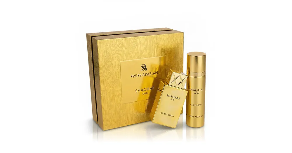 Swiss Arabian Shaghaf Oud EDP 75 ml + tělový sprej 75 ml UNISEX Akce