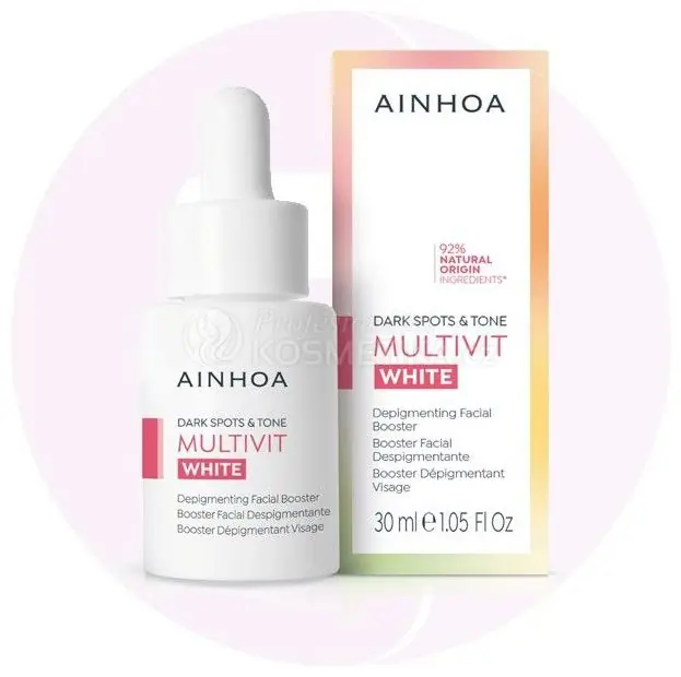 Aktuální Ainhoa Multivit White Depigmenting Facial Booster - Sérum-booster proti pigmentovým skvrnám 30 ml
