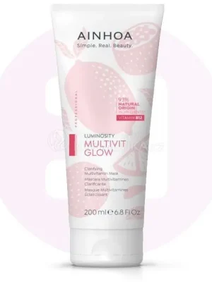 Ainhoa Multivit Glow Multivitamin Mask - Krémová pleťová maska k projasnění pleti 200 ml Sleva