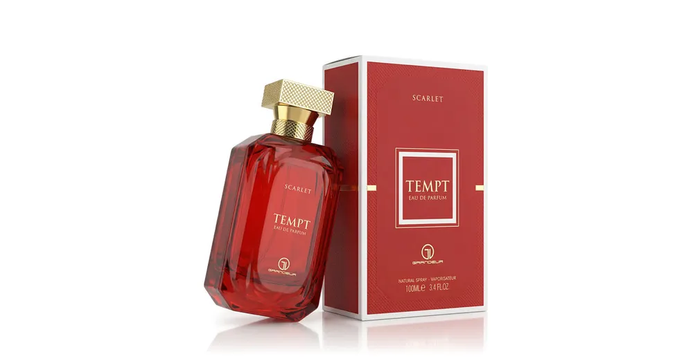 Grandeur Tempt Scarlet EDP 100 ml UNISEX Akce