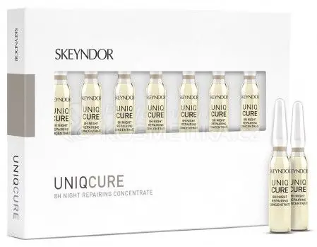 Oblíbený Skeyndor Uniq Cure 8h Night Repairing Concentrate - 8h noční reparační koncetrát 7 x 2 ml
