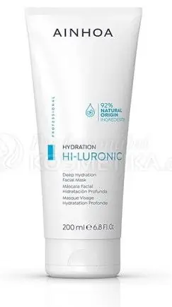 Ainhoa Hi-luronic Deep Hydration facial Mask - Pleťová hydratační maska 200 ml Pouze Dnes