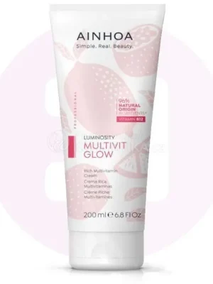 Ainhoa Multivit Glow Multivitamin Rich Cream - Pleťový krém s bohatou texturou pro suchou pleť 200 ml Zlevněný