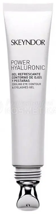 Skeyndor Power Hyaluronic Cooling Eye Contour & Lashes Gel - Omlazující gel očního okolí a posílení řas 15 ml Rychlé Dodání
