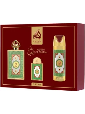 Novinka Lattafa Pride Queen Of Arabia EDP 100 ml + EDP 20 ml + DEO ve spreji 200 ml W