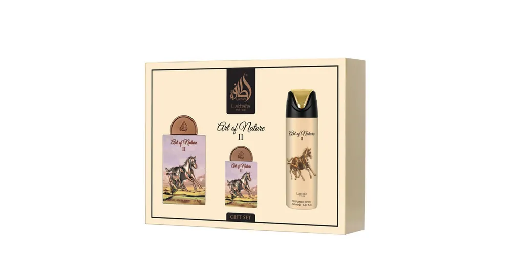 Ihned K Objednání Lattafa Pride Art Of Nature II EDP 100 ml + EDP 20 ml + tělový sprej 200 ml UNISEX