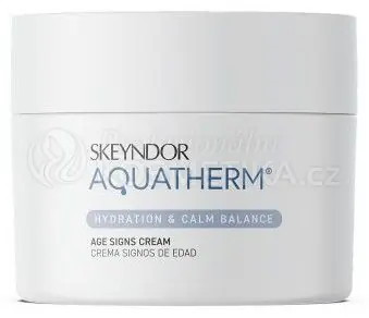 Skeyndor Aquatherm Age Signs Cream - Krém proti stárnutí 50 ml Jen Po Omezenou Doba