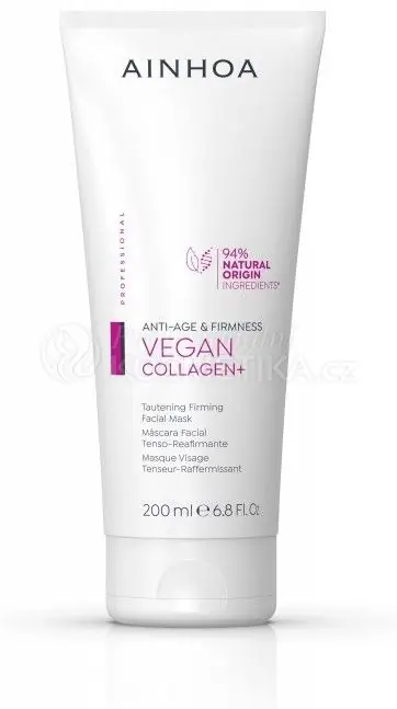 Výhodná Nabídka Ainhoa Vegan Collagen+ Tautening Firming Facial Mask - Zpevňující liftingová maska 200 ml