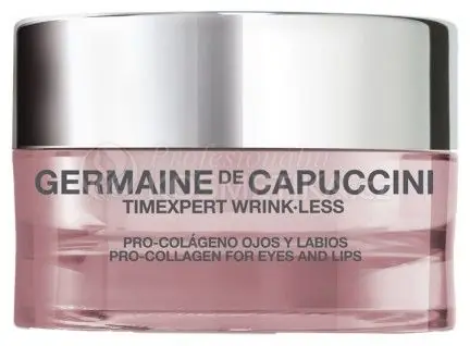 Germaine de Capuccini Timexpert Wrink Less Pro-Collagen Eye & Lip Cream - Kolagenový krém proti vráskám na rty a oči 15 ml Omezená Nabídka