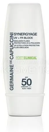Cenová Bomba Germaine de Capuccini Synergyage Emulsion Fluid UV+FR Block - Ochranná fluidní emulze 30ml