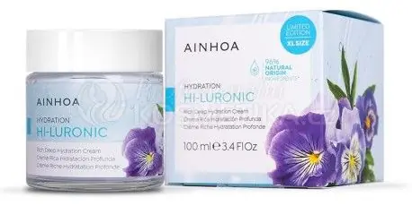 Poslední Šance Ainhoa Hi-luronic Rich Deep Hydration Cream - Výživný hloubkově hydratační krém 100 ml