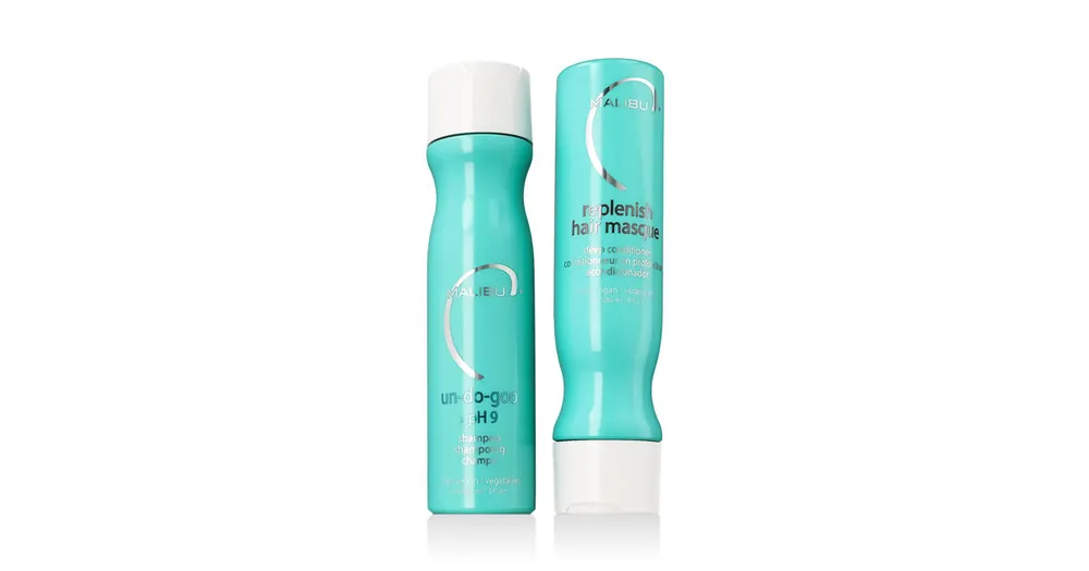 Malibu C Wefts & Extensions Wellness Collection Shampoo 266 ml + Conditioner 266 ml + sáček 4 x 5 g Horká Nabídka