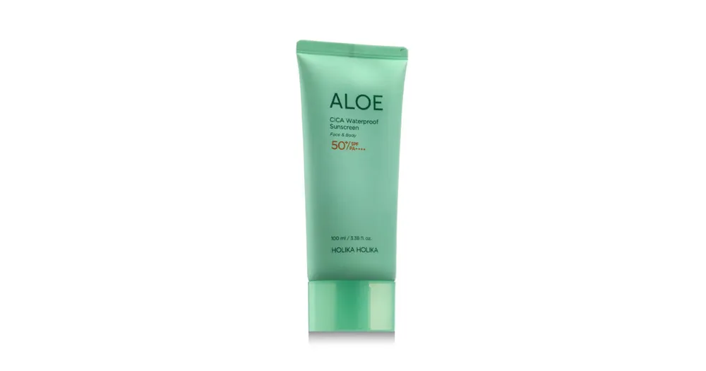 Holika Holika Aloe CICA Waterproof Sunscreen SPF 50+ 100 ml Sleva