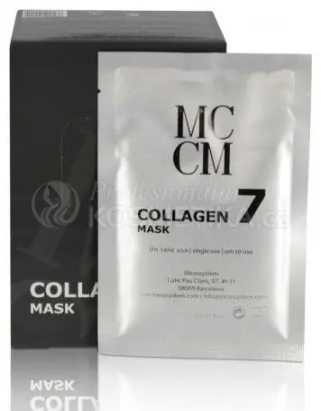 Ověřený Mesosystem Facial Colagen 7 Mask - Zpevňující a liftingová maska 12ks