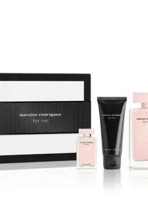 Nakupujte Hned Narciso Rodriguez For Her EDP 100 ml + EDP MINI 10 ml + BL 50 ml W