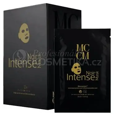 Pouze Dnes Mesosystem Intense Noir Mask - Maska napuštěná zlatem 12 x 30 ml