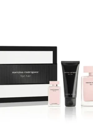 Narciso Rodriguez For Her EDP 50 ml + EDP MINI 7,5 ml + BL 50 ml W Cenový Hit
