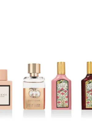 Novinka Gucci Sada miniatur EDP MINI 2 x 5 ml + EDP MINI Intense 5 ml + EDT MINI 5 ml W