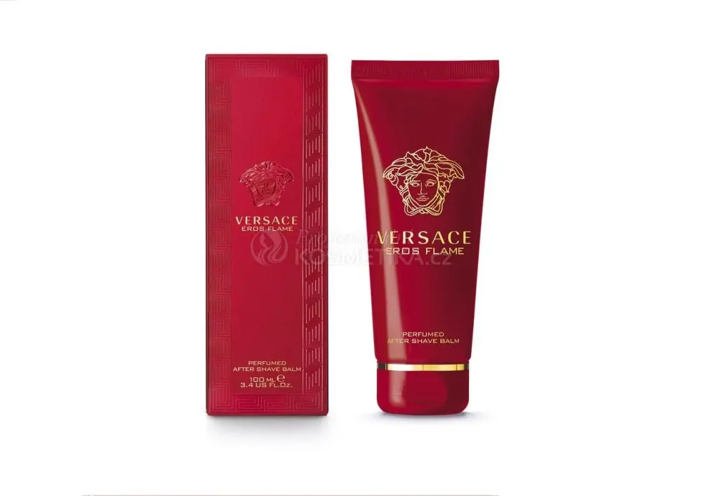 Versace Eros Flame After Shave Balm - Balzám po holení 100 ml Levný