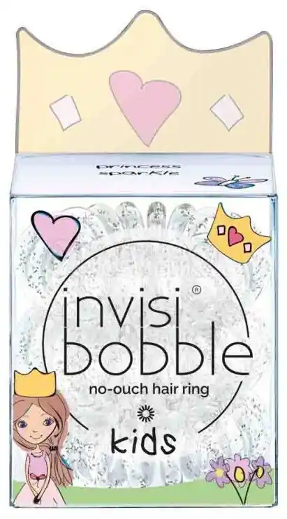 Sleva Invisibobble Kids Princess Sparkle - Gumička do vlasů Crystal 3ks