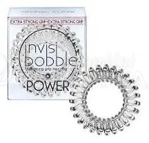 Tovární Cena Invisibobble Power Crystal Clear - Maxi gumička do vlasů průhledná 3ks