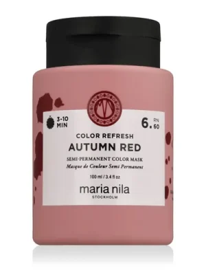 Maria Nila Colour Refresh Semi-permanent maska na vlasy s barevnými pigmenty Autumn Red 100 ml Ověřený