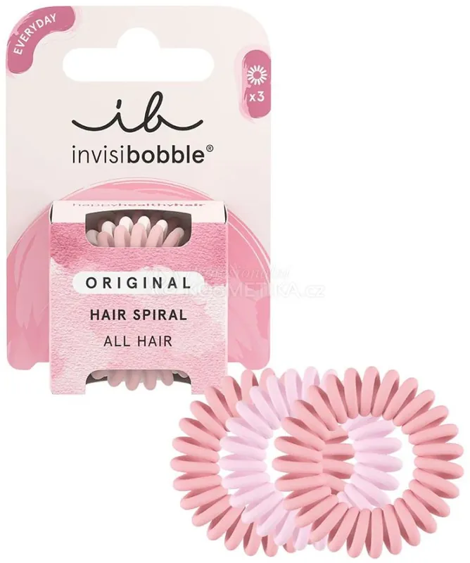Invisibobble Original The Pinks - Gumička do vlasů 3 ks Oblíbený